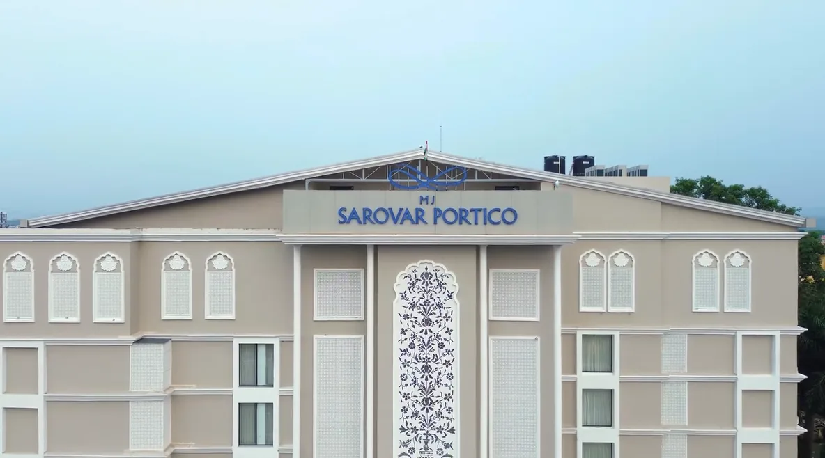 MJ Sarovar Portico façade
